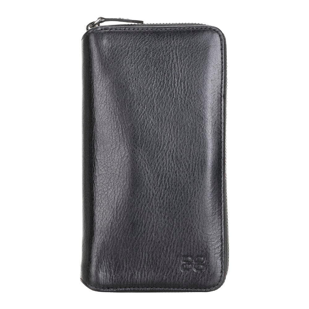 Pouch Magic Wallet Samsung Galaxy S21 Series Detachable and Zipper Genuine Leather Wallet Case - PMW