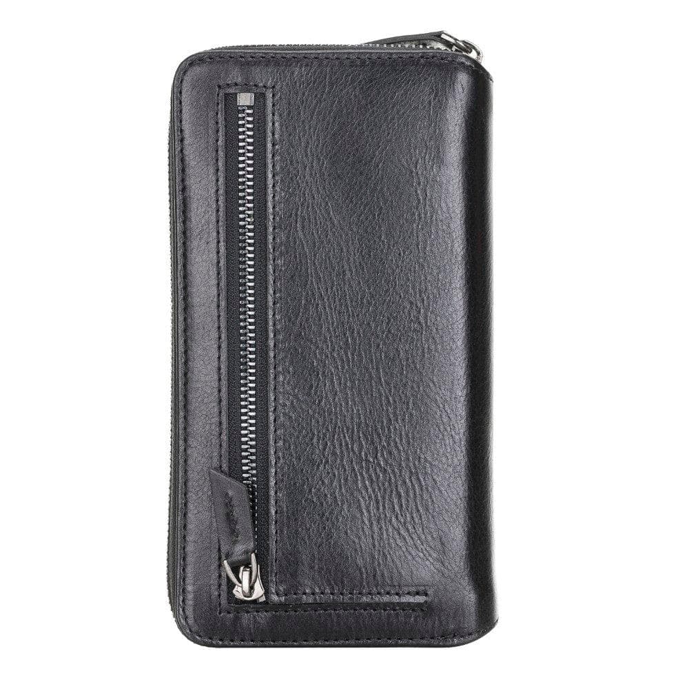 Pouch Magic Wallet Samsung Galaxy S21 Series Detachable and Zipper Genuine Leather Wallet Case - PMW