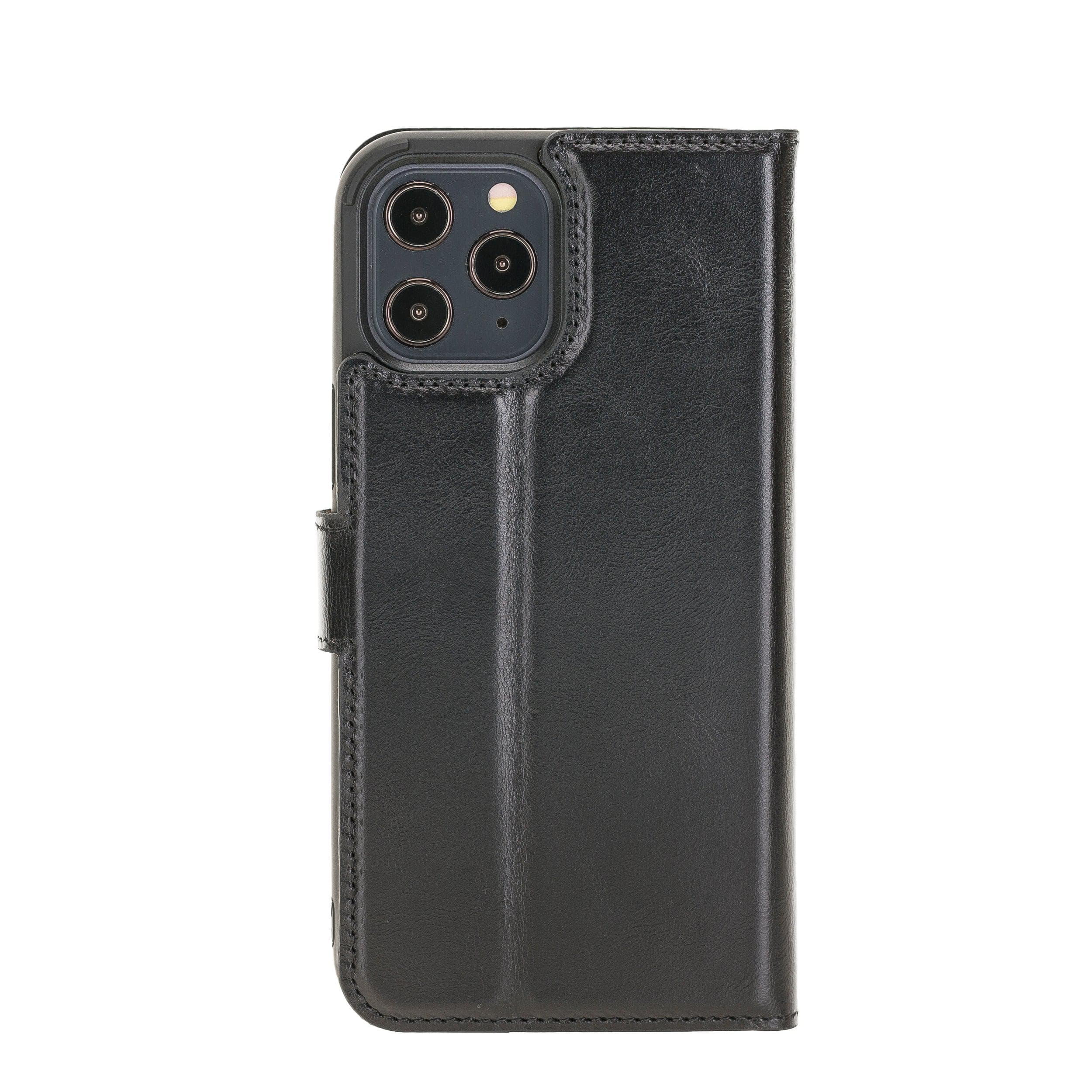 Magic iPhone 12 Series Detachable Leather Wallet Cases - MW