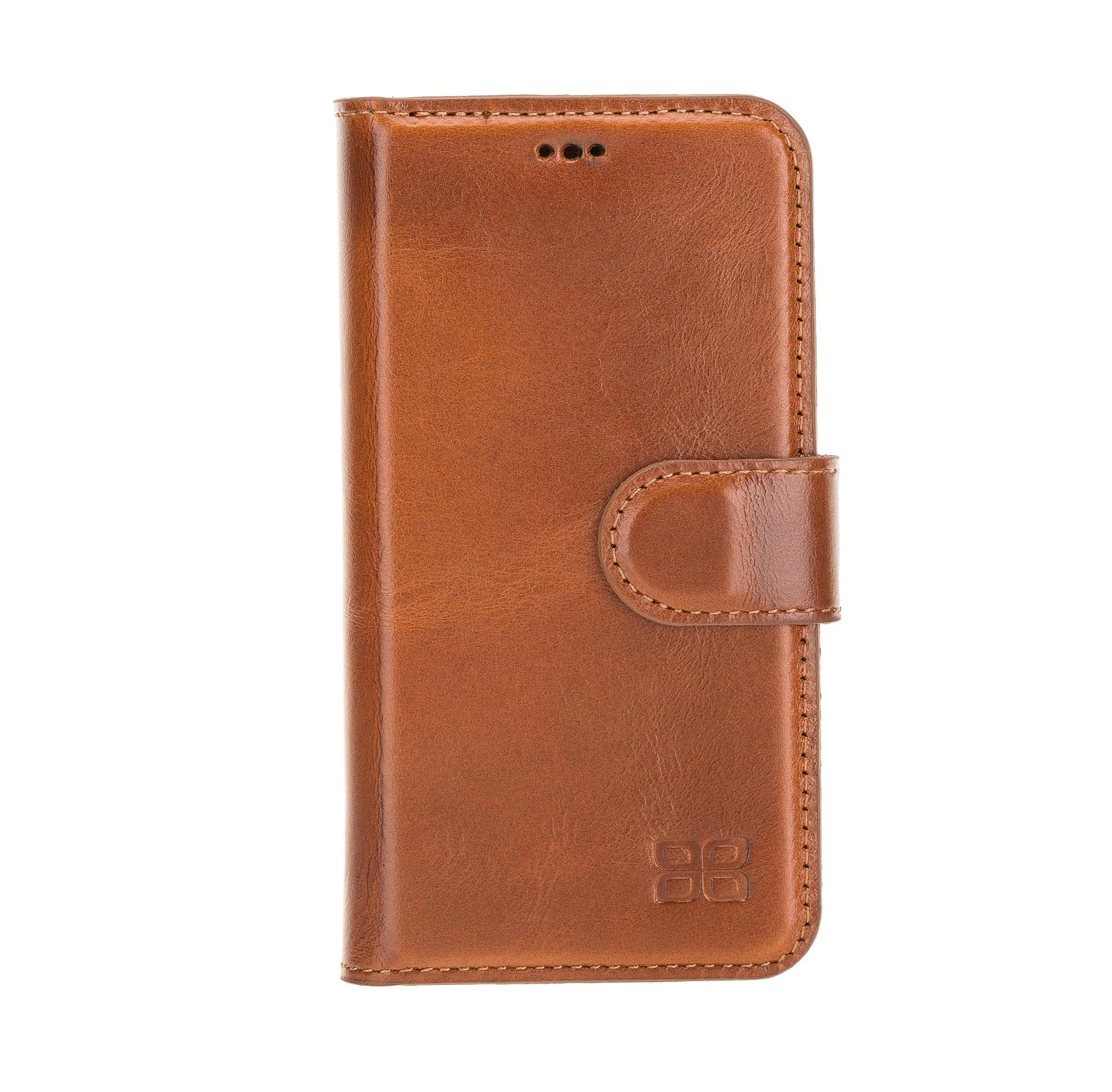 Magic iPhone 12 Series Detachable Leather Wallet Cases - MW