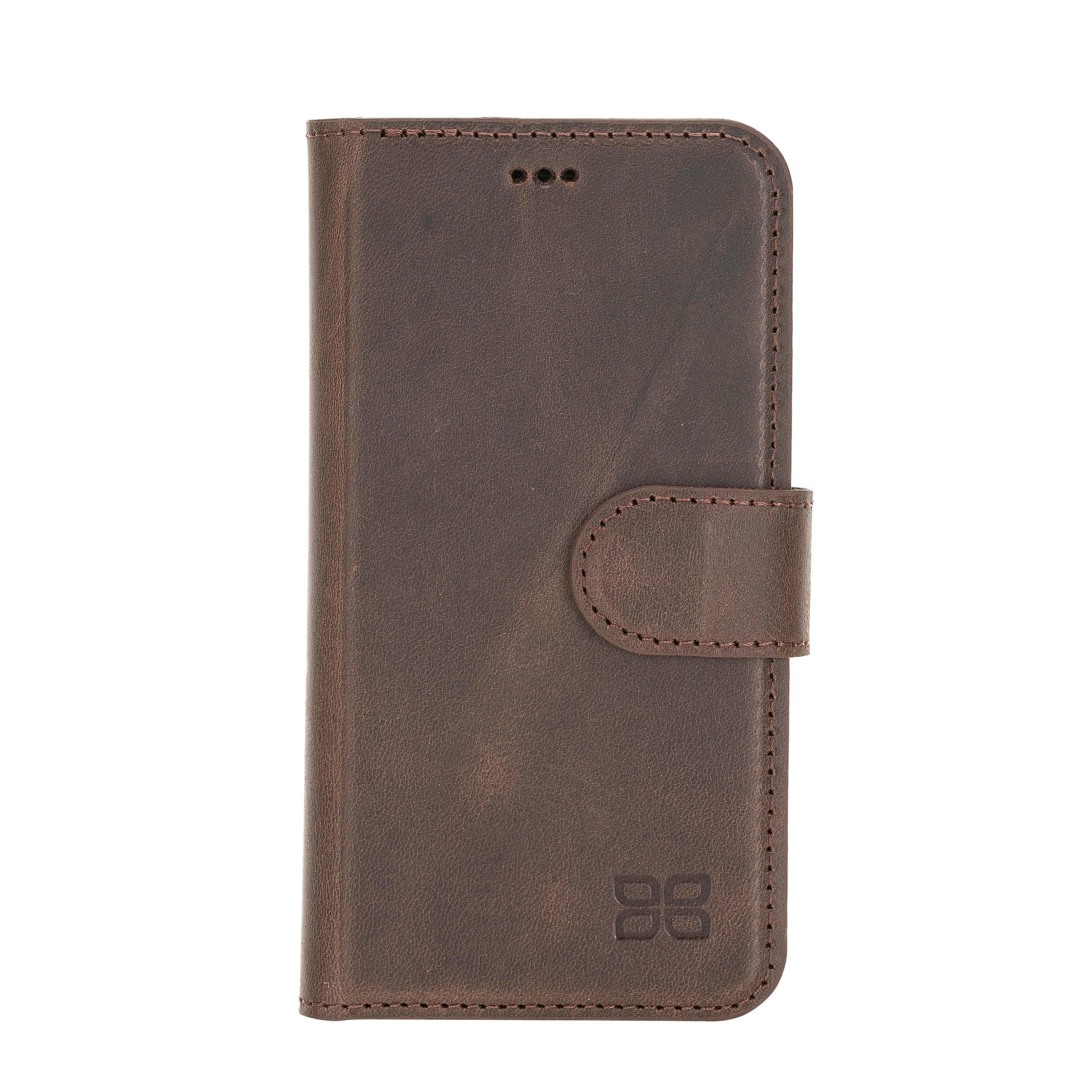 Magic iPhone 12 Series Detachable Leather Wallet Cases - MW