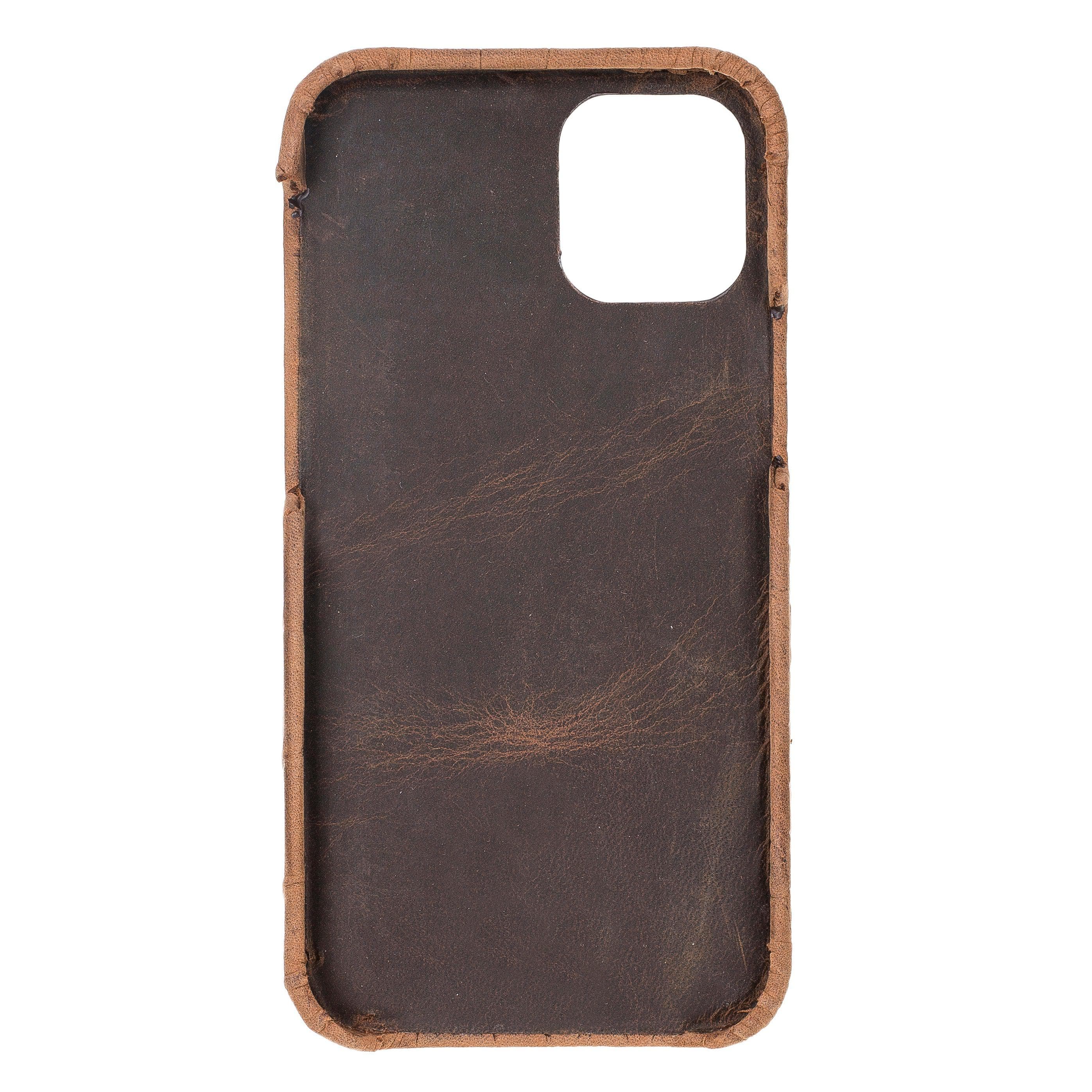 F360 iPhone 12 Series Full Genuine Leather Cover / F360