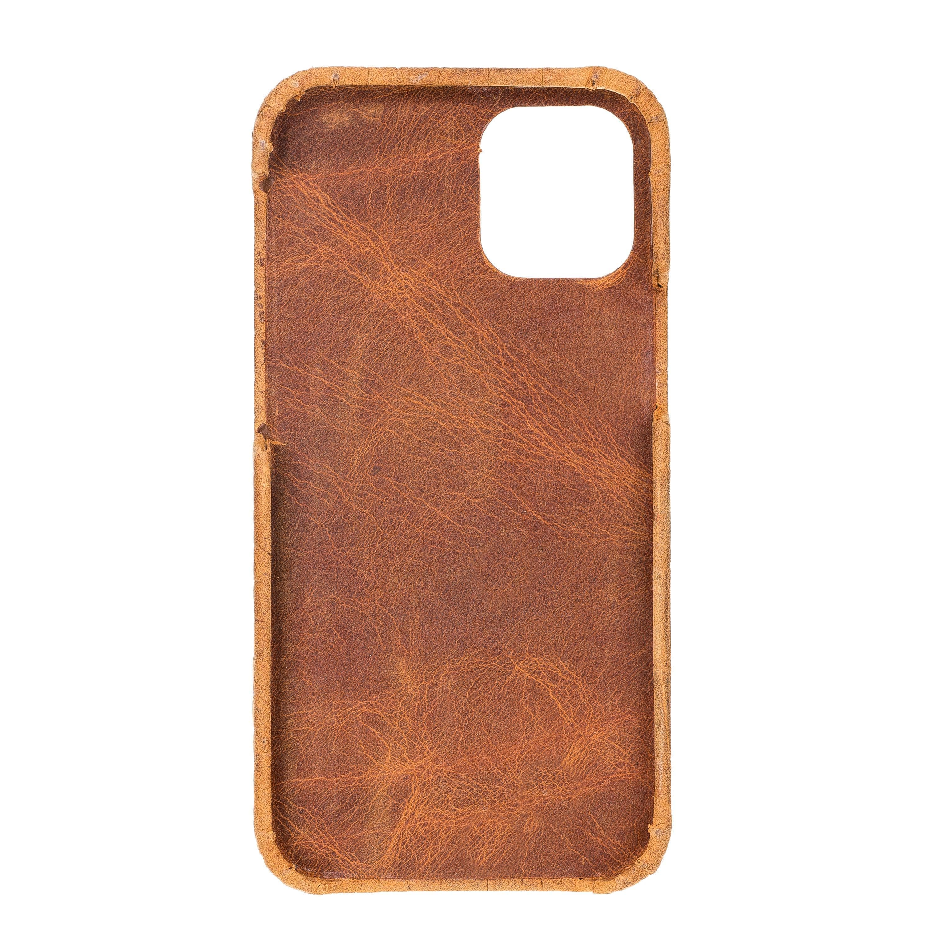 F360 iPhone 12 Series Full Genuine Leather Cover / F360