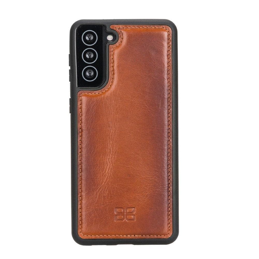 Flex Cover Samsung Galaxy S21 Series Genuine Leather Back Cover / FXC