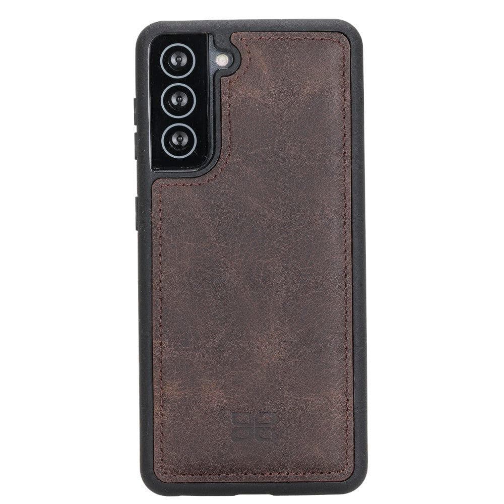 Flex Cover Samsung Galaxy S21 Series Genuine Leather Back Cover / FXC