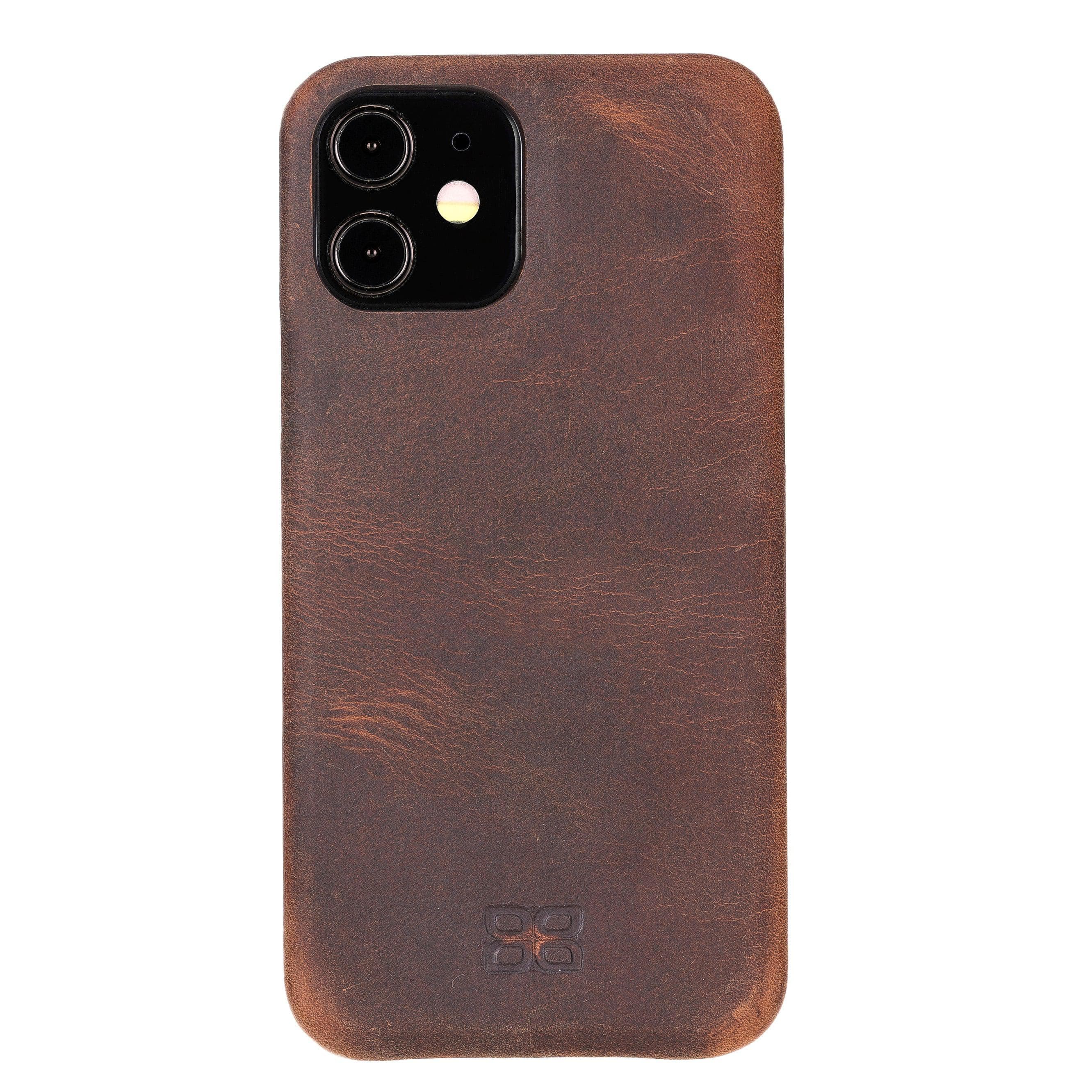 F360 iPhone 12 Series Full Genuine Leather Cover / F360