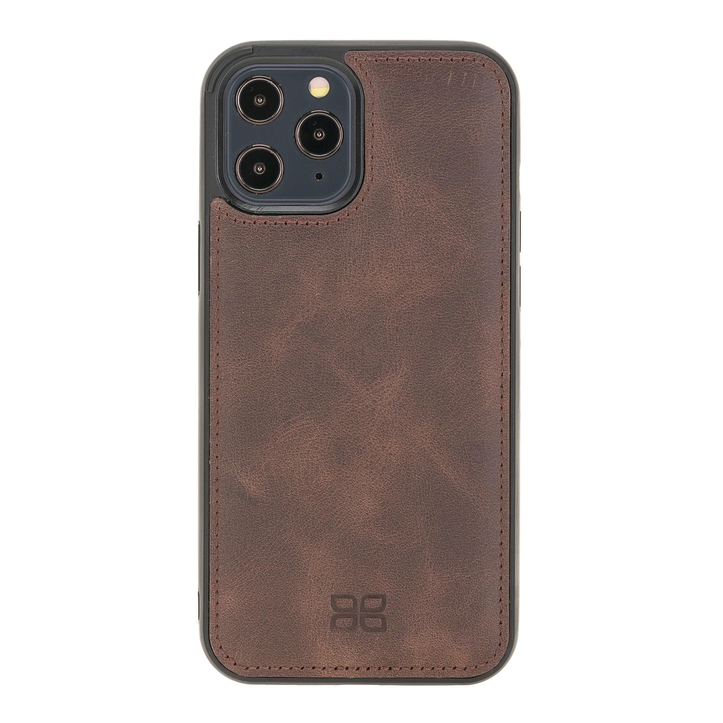 Flex Cover iPhone 12 Series Genuine Leather Back Cover / FXC