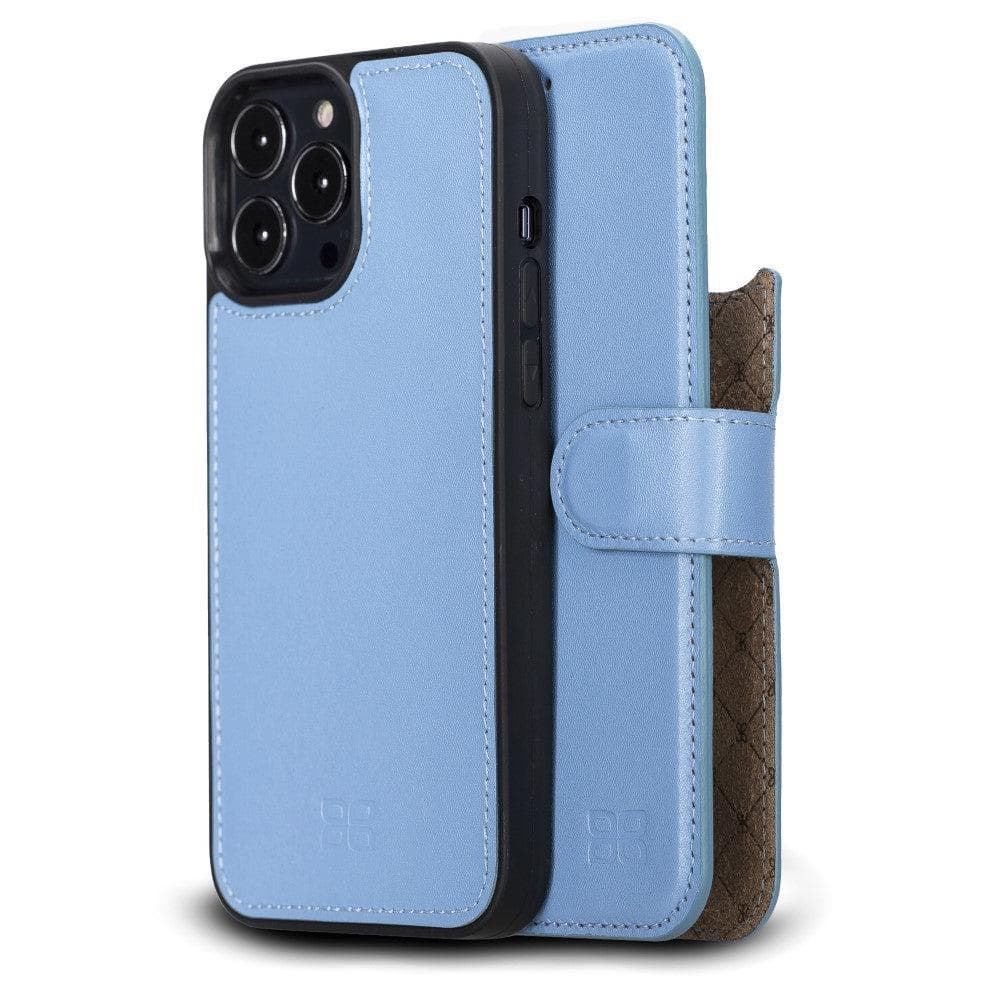 Magic iPhone 13 Series Detachable Colorful Leather Wallet Cases - MW