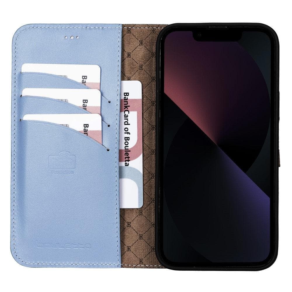 Magic iPhone 13 Series Detachable Colorful Leather Wallet Cases - MW