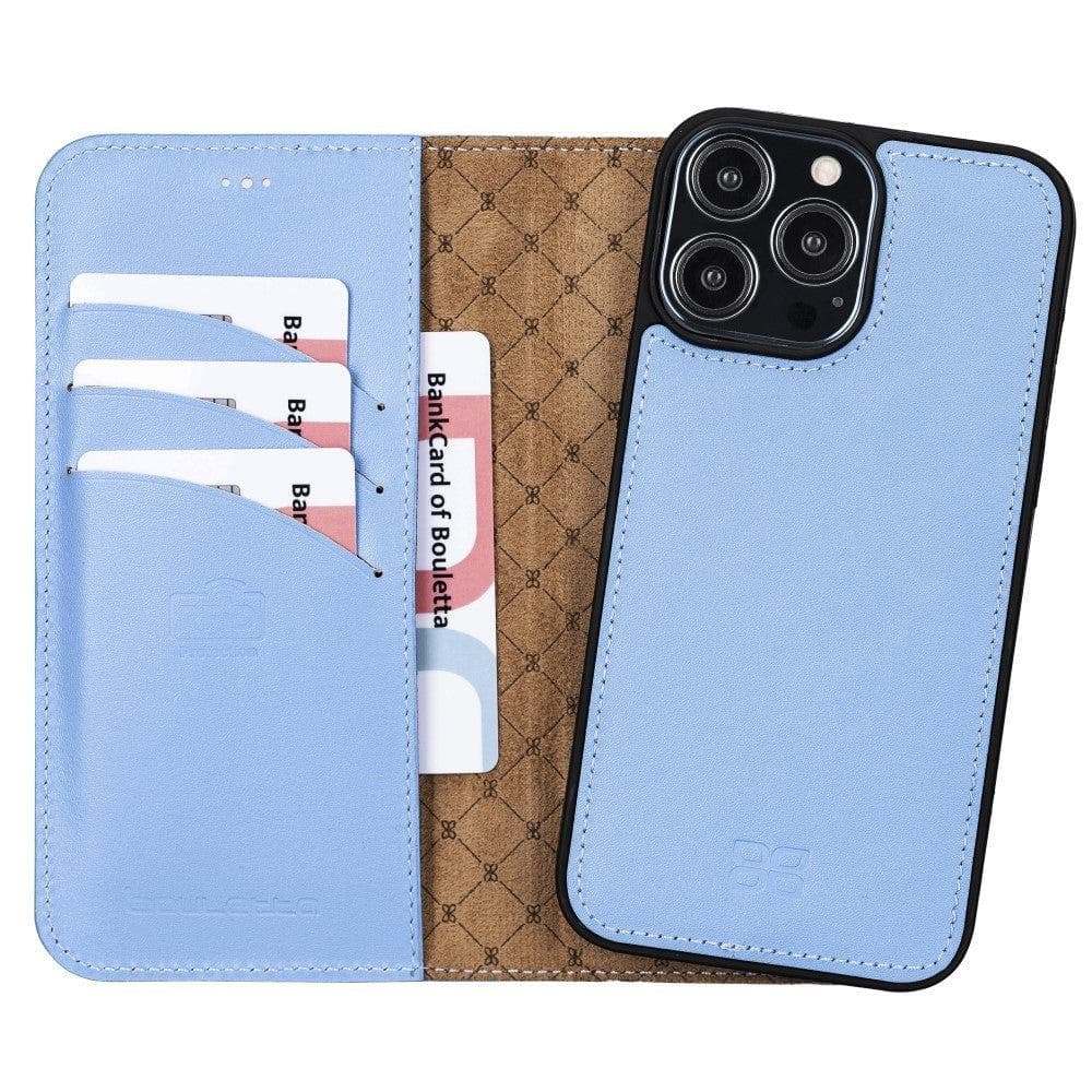 Magic iPhone 13 Series Detachable Colorful Leather Wallet Cases - MW