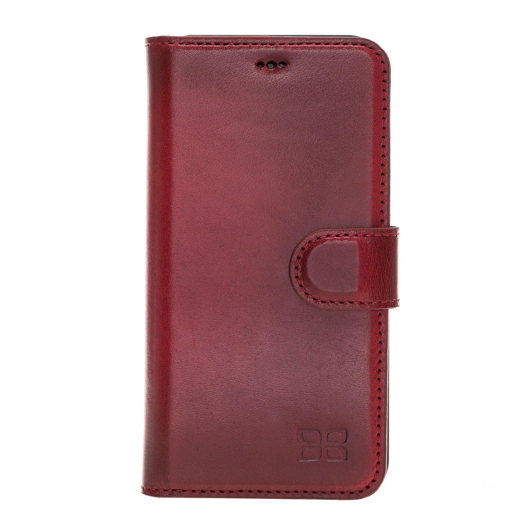 Magic iPhone 11 Series Detachable Genuine Leather Wallet Case - MW