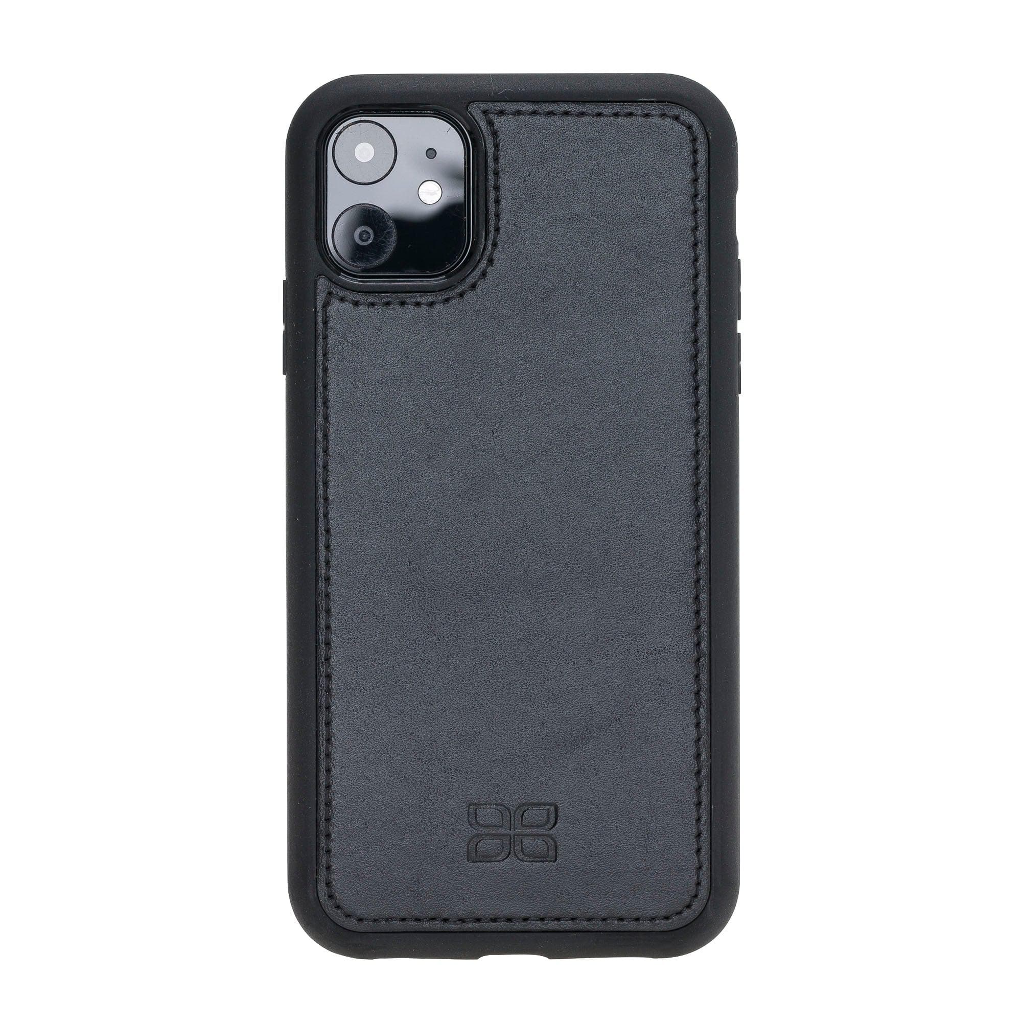 Magic iPhone 11 Series Detachable Genuine Leather Wallet Case - MW