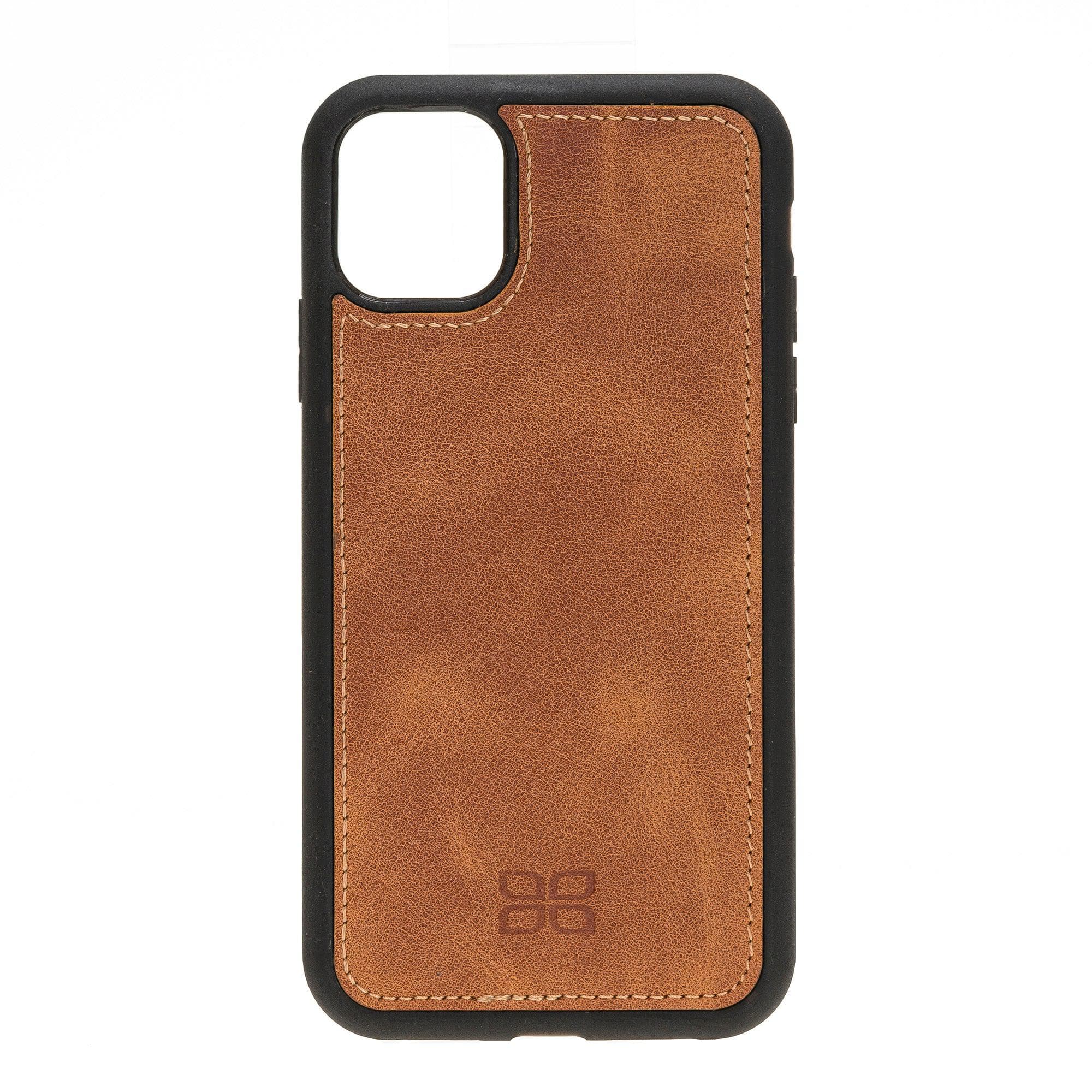 Magic iPhone 11 Series Detachable Genuine Leather Wallet Case - MW