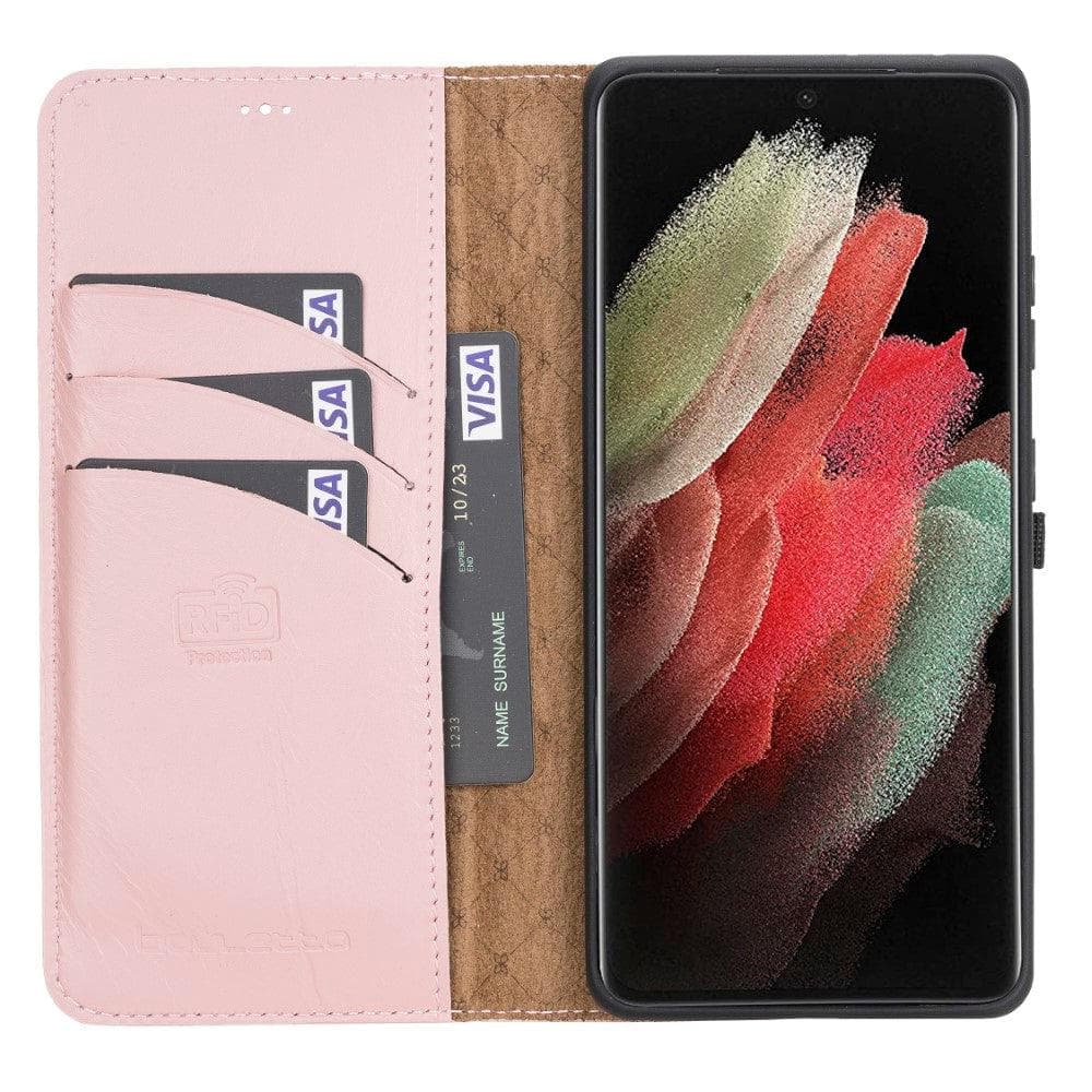 Samsung Galaxy S21 Series Detachable Leather Wallet Cases - MW