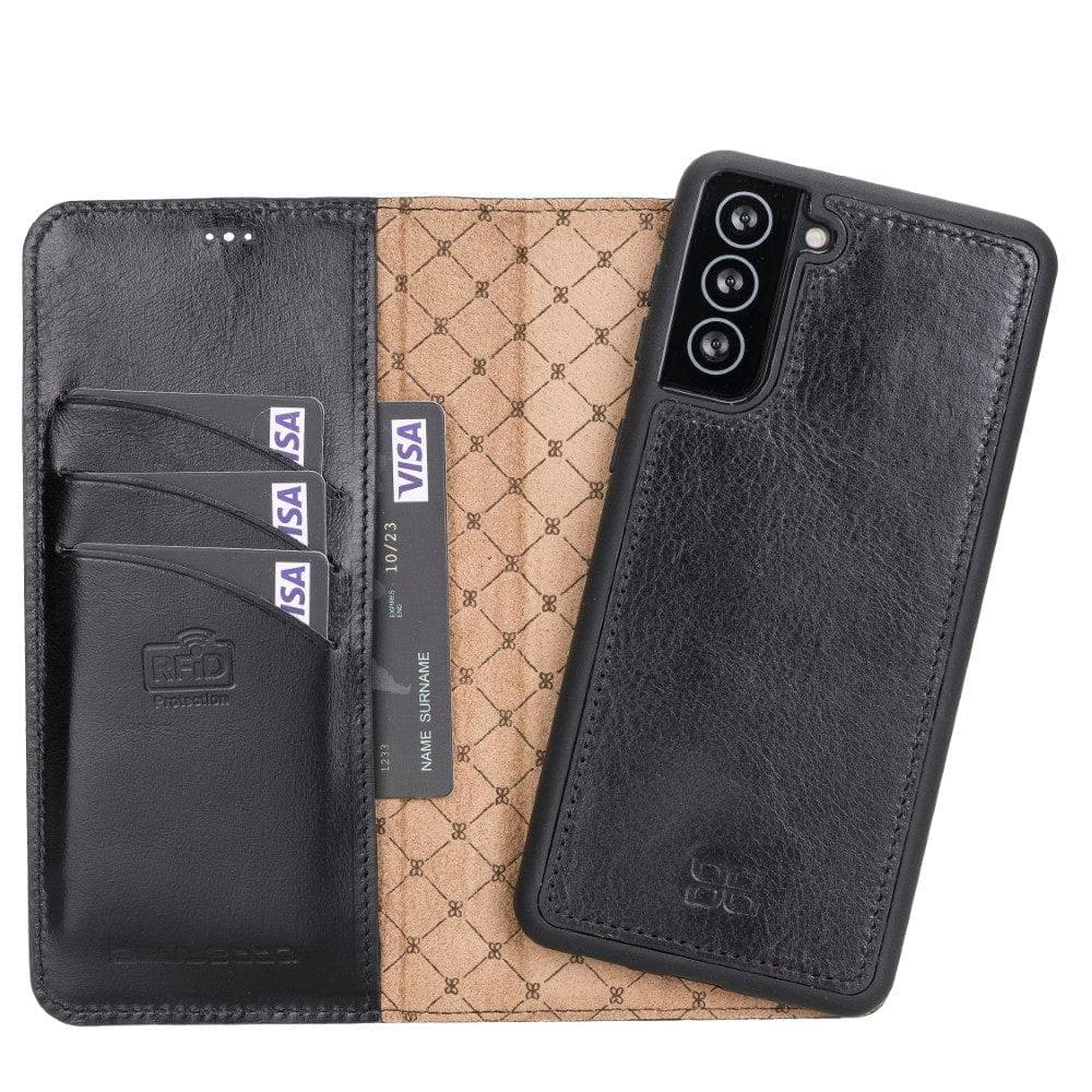 Samsung Galaxy S21 Series Detachable Leather Wallet Cases - MW