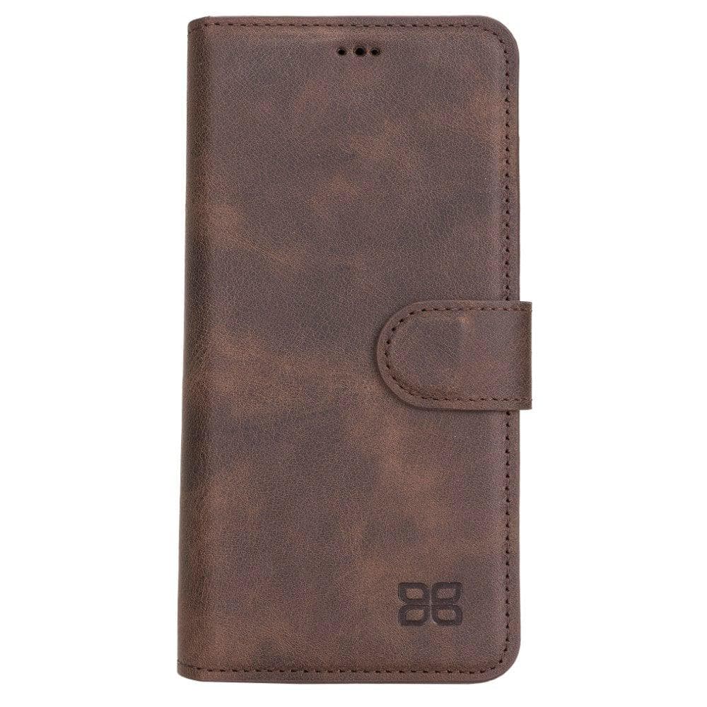 Non-Detachable Leather Wallet Cases for Samsung Galaxy S21 Series