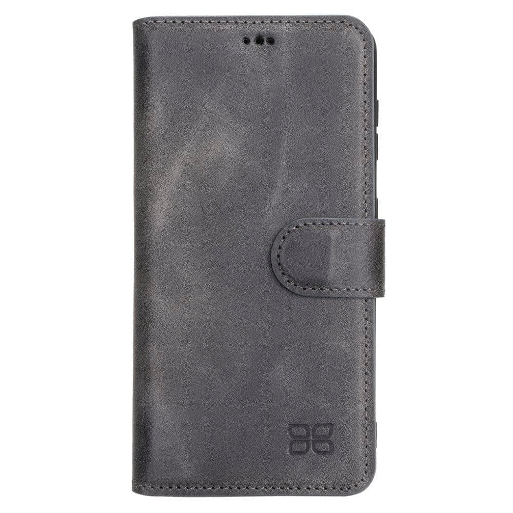 Non-Detachable Leather Wallet Cases for Samsung Galaxy S21 Series