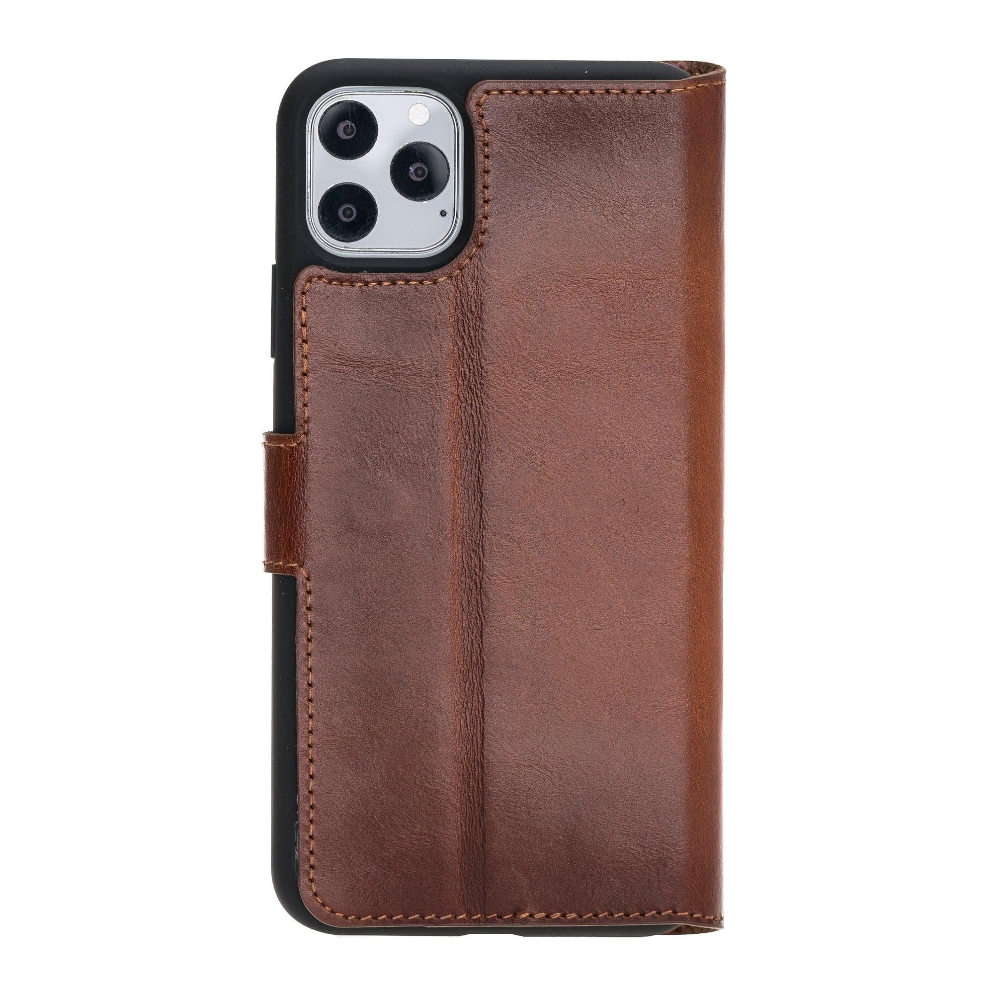 Wallet Folio with ID Slot Leather Wallet Case For Apple iPhone 11 Series