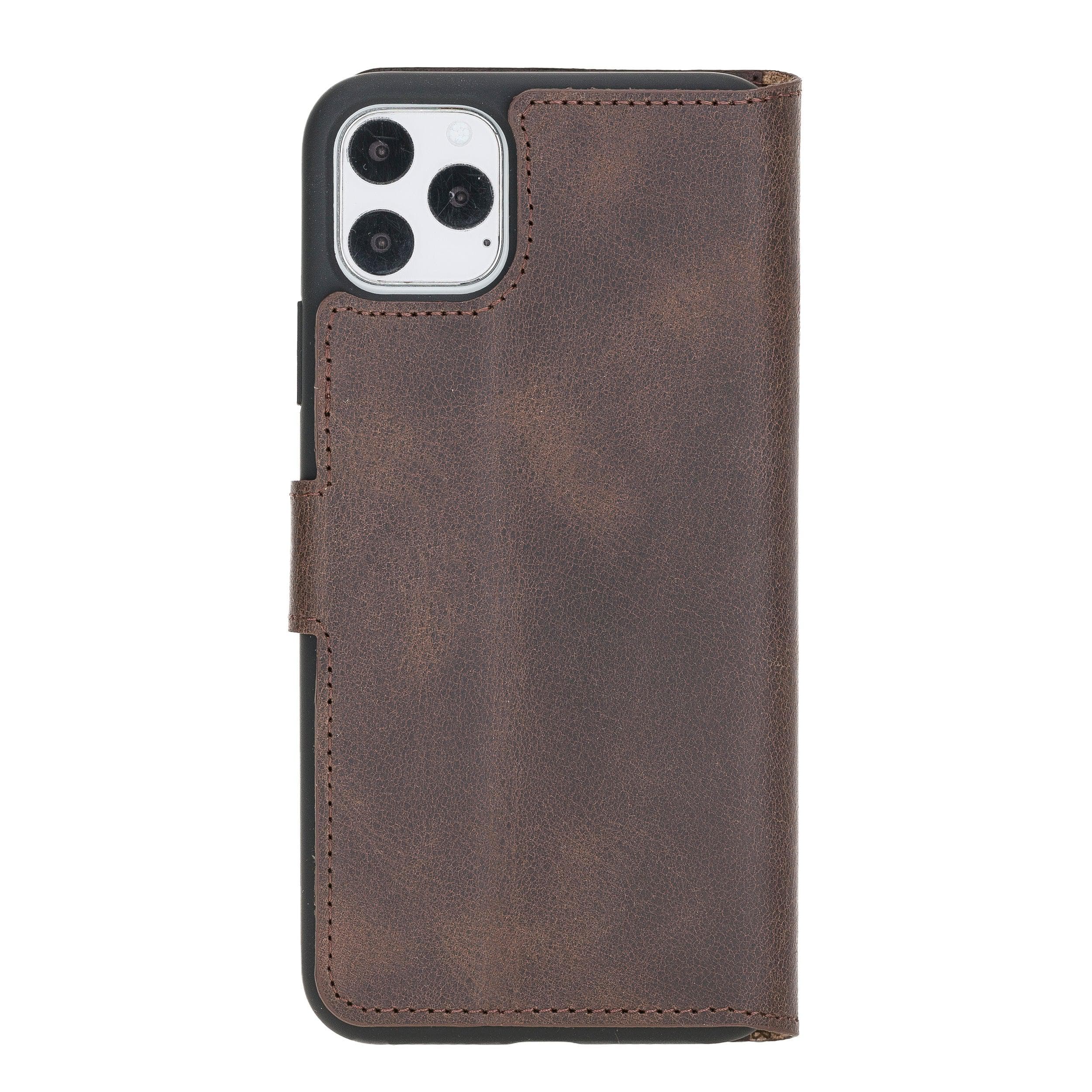 Wallet Folio with ID Slot Leather Wallet Case For Apple iPhone 11 Series