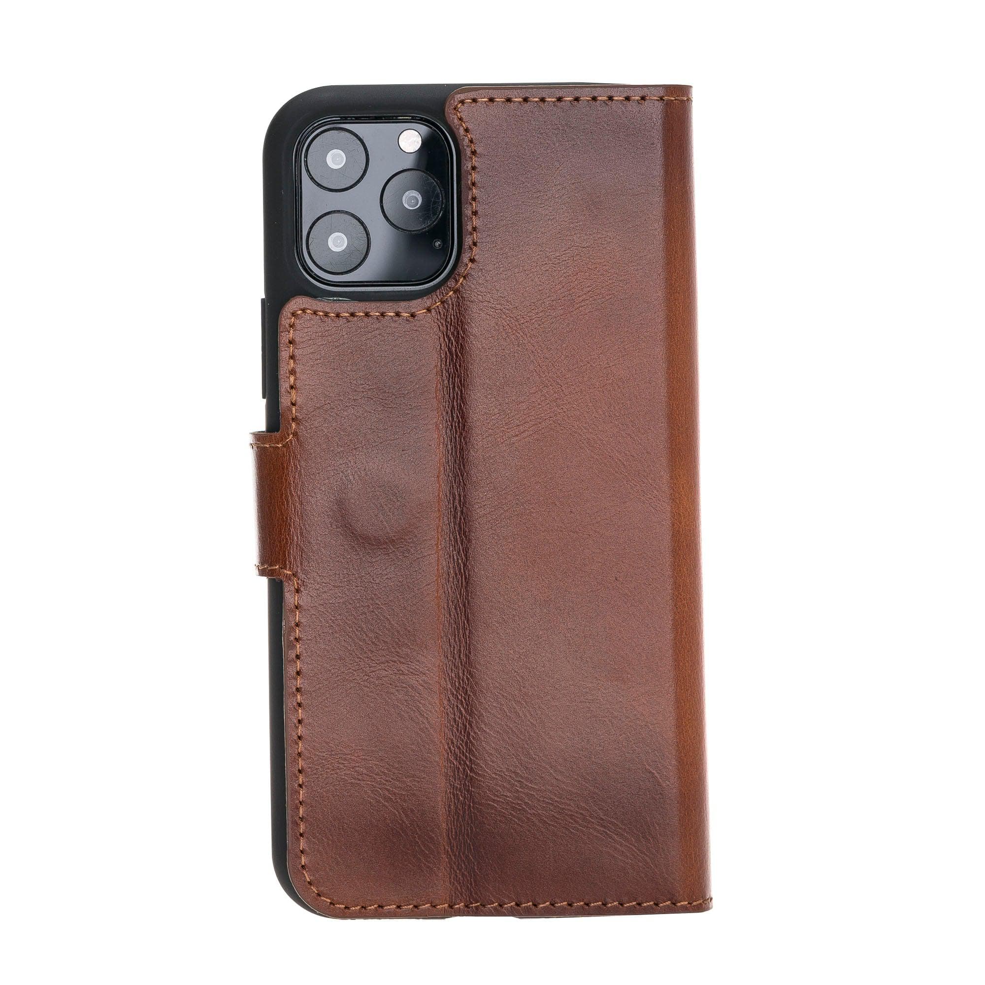 Wallet Folio with ID Slot Leather Wallet Case For Apple iPhone 11 Series