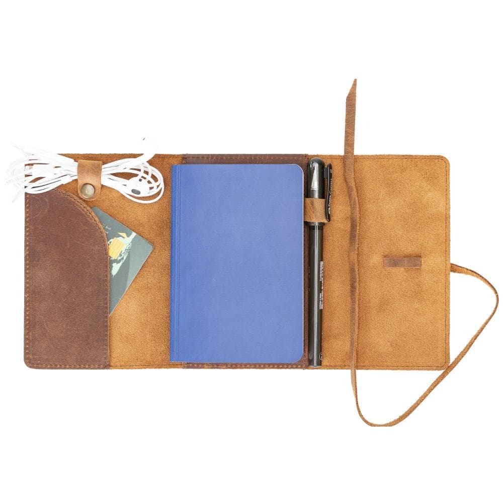 Nanny Luxury Genuine Leather Agenda Cover - S/M/L Sizes