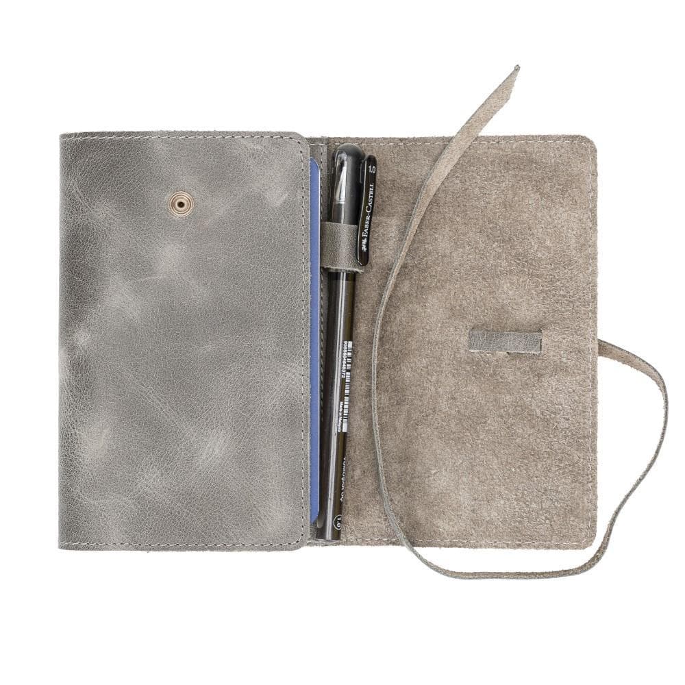 Nanny Luxury Genuine Leather Agenda Cover - S/M/L Sizes