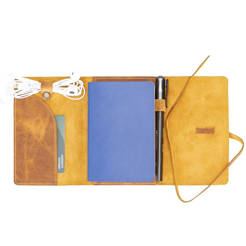 Nanny Luxury Genuine Leather Agenda Cover - S/M/L Sizes