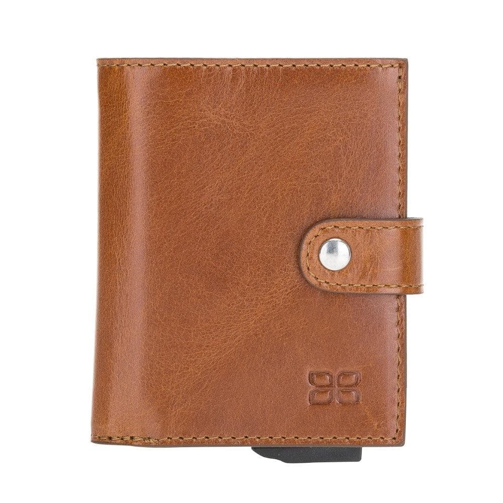 Palermo Zip Mechanical Leather Card Holder