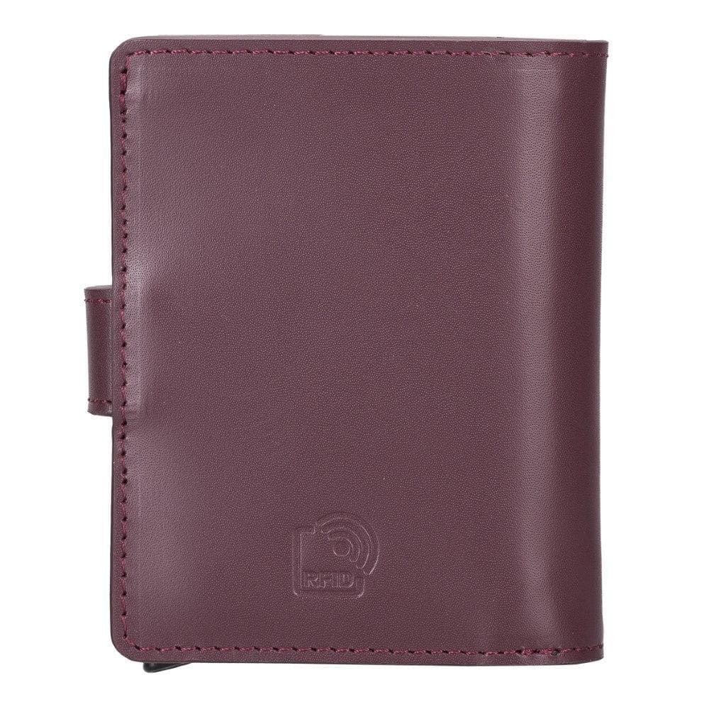 Palermo Zip Mechanical Leather Card Holder