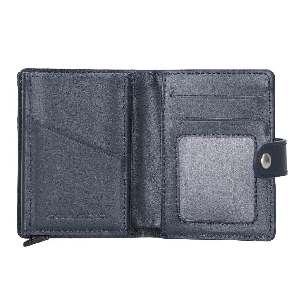 Palermo Zip Mechanical Leather Card Holder