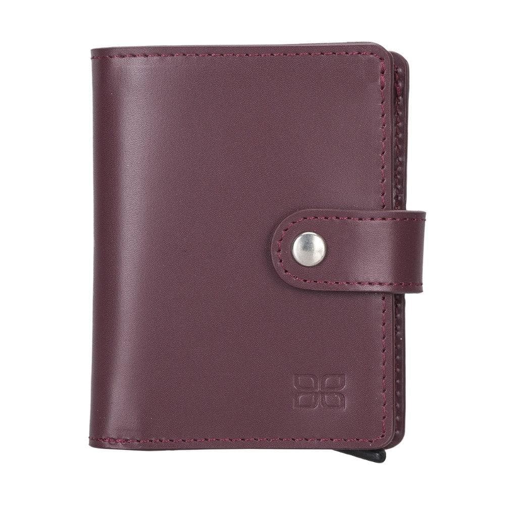 Palermo Zip Mechanical Leather Card Holder