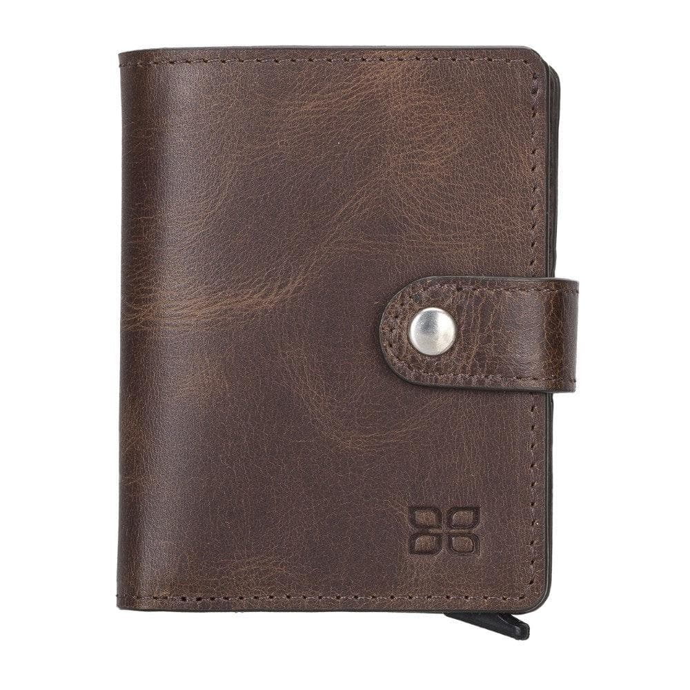 Palermo Zip Mechanical Leather Card Holder