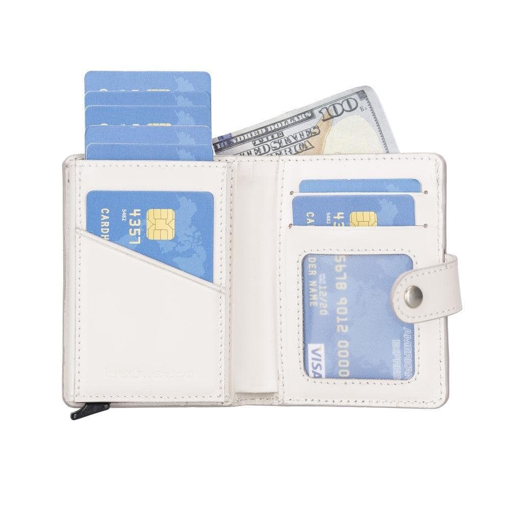 Palermo Zip Mechanical Leather Card Holder