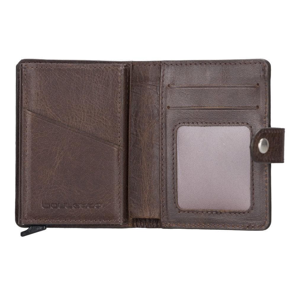 Palermo Zip Mechanical Leather Card Holder