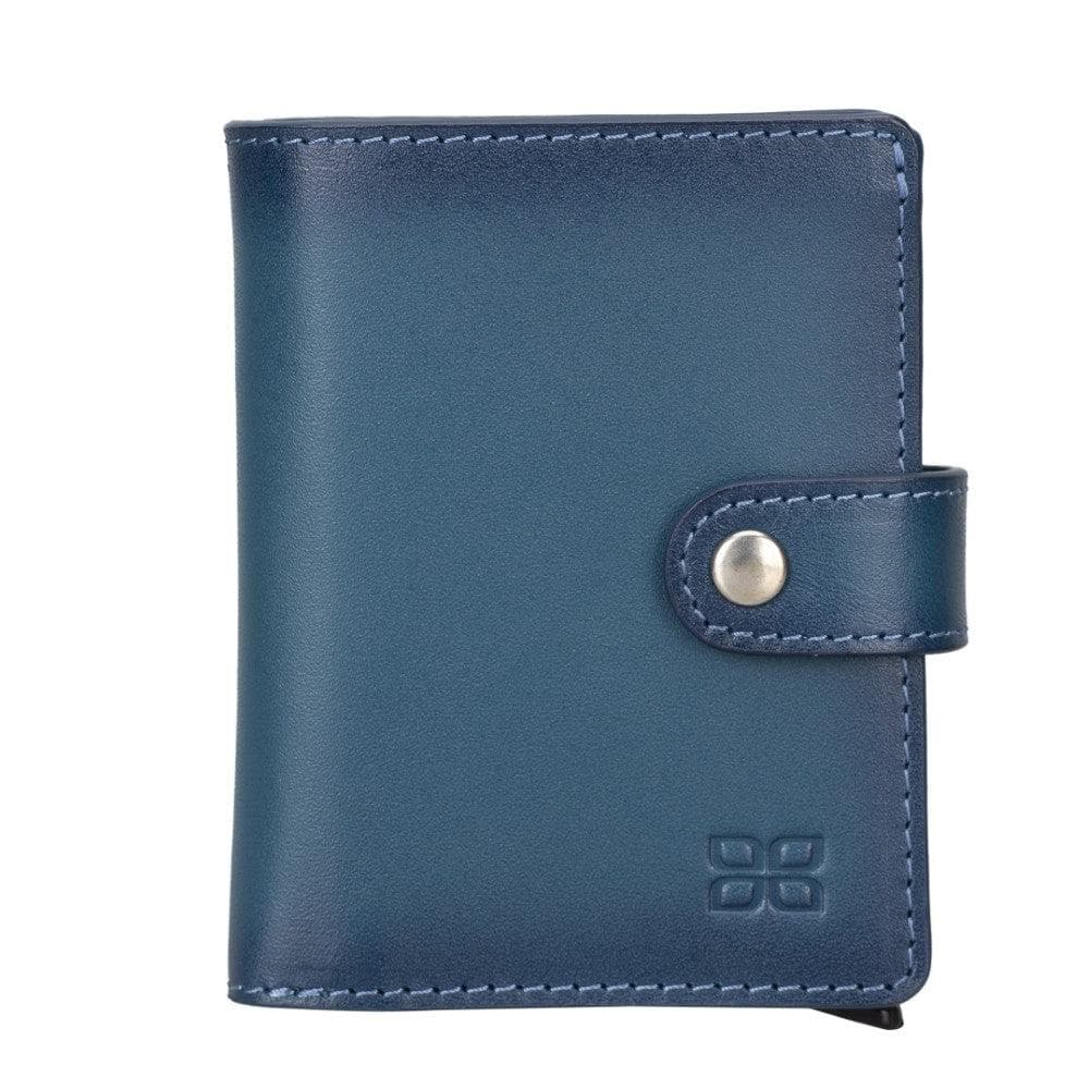 Palermo Zip Mechanical Leather Card Holder