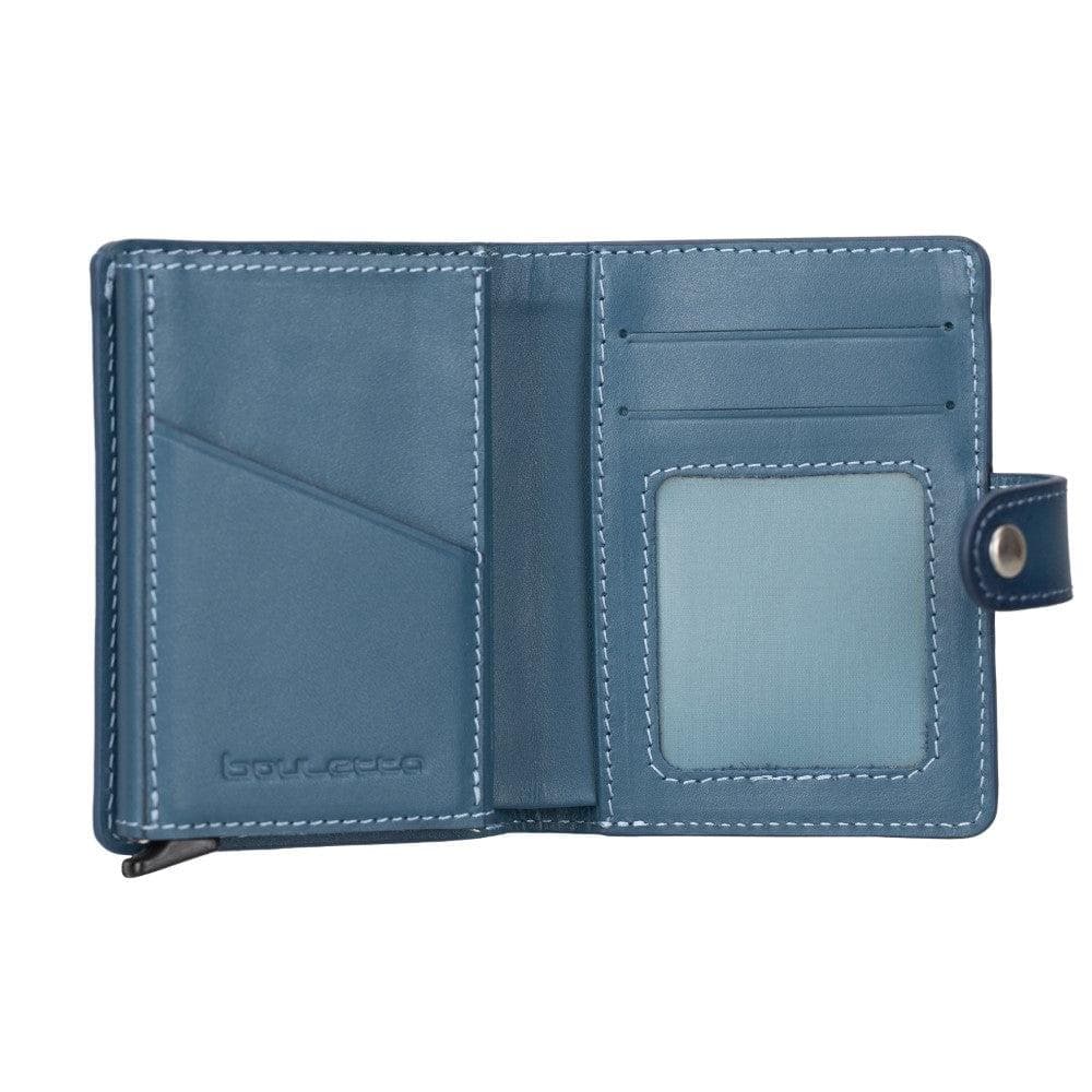 Palermo Zip Mechanical Leather Card Holder