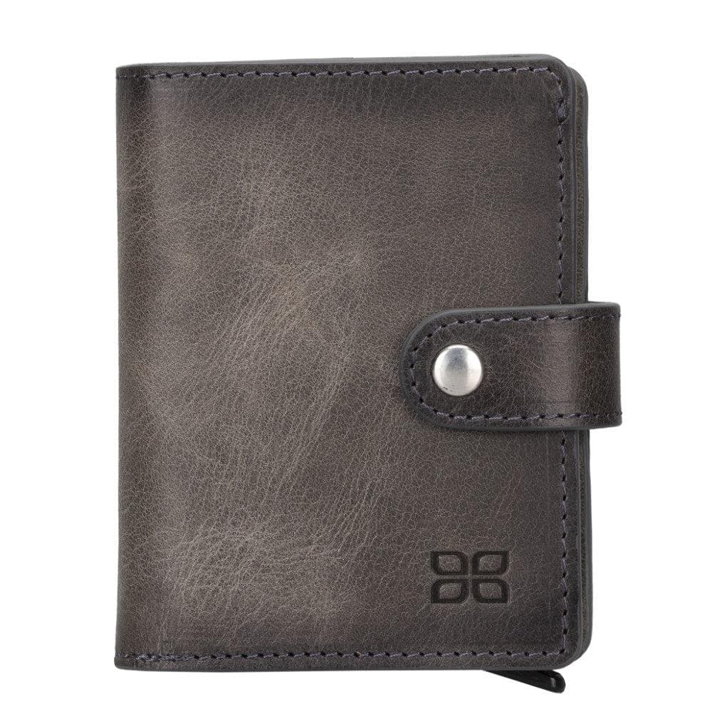 Palermo Zip Mechanical Leather Card Holder