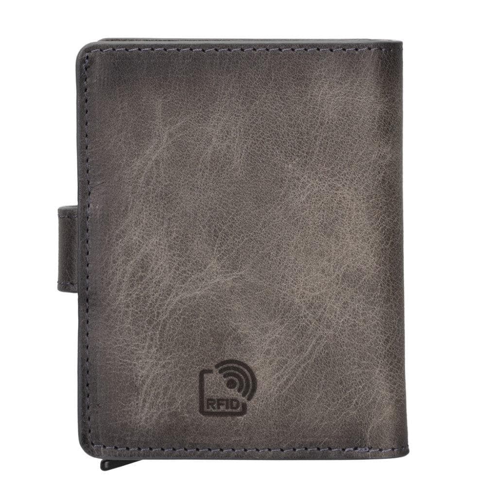 Palermo Zip Mechanical Leather Card Holder