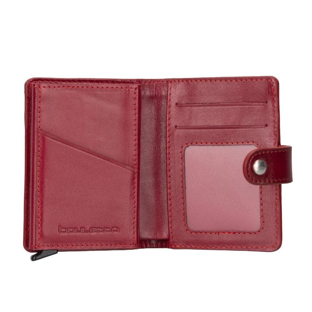 Palermo Zip Mechanical Leather Card Holder