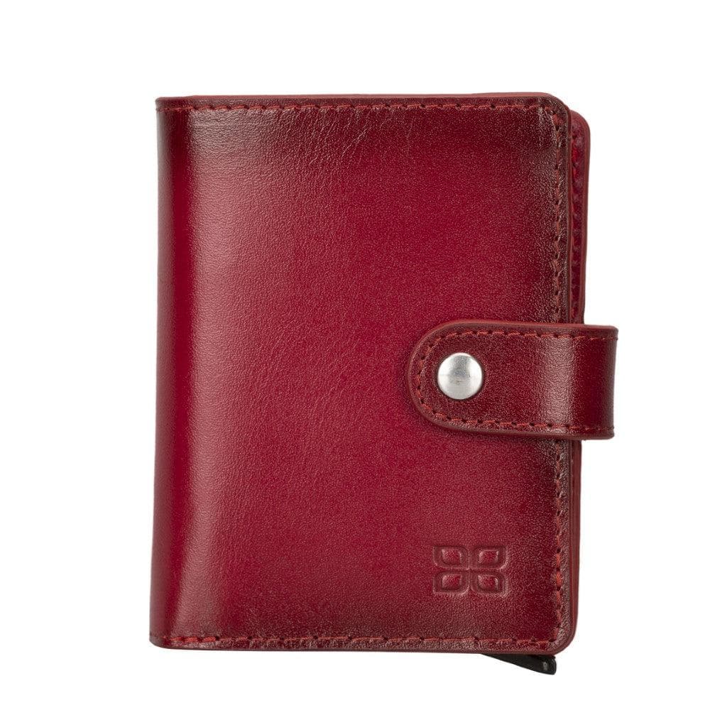 Palermo Zip Mechanical Leather Card Holder