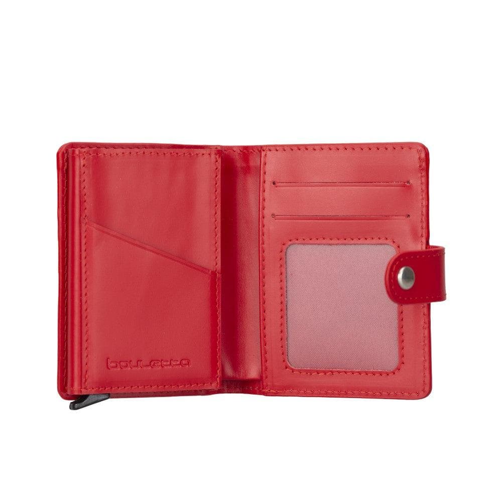 Palermo Zip Mechanical Leather Card Holder