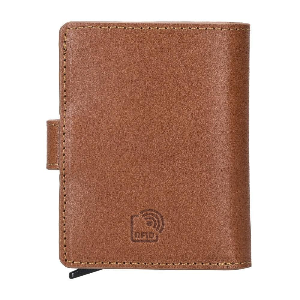 Palermo Zip Mechanical Leather Card Holder