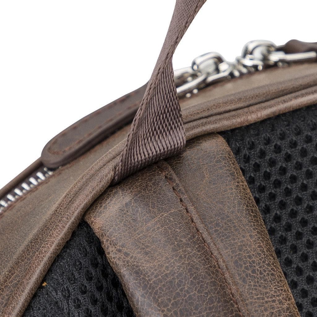 Pella Genuine Leather Backpack & Rucksack - Handmade and Customizable