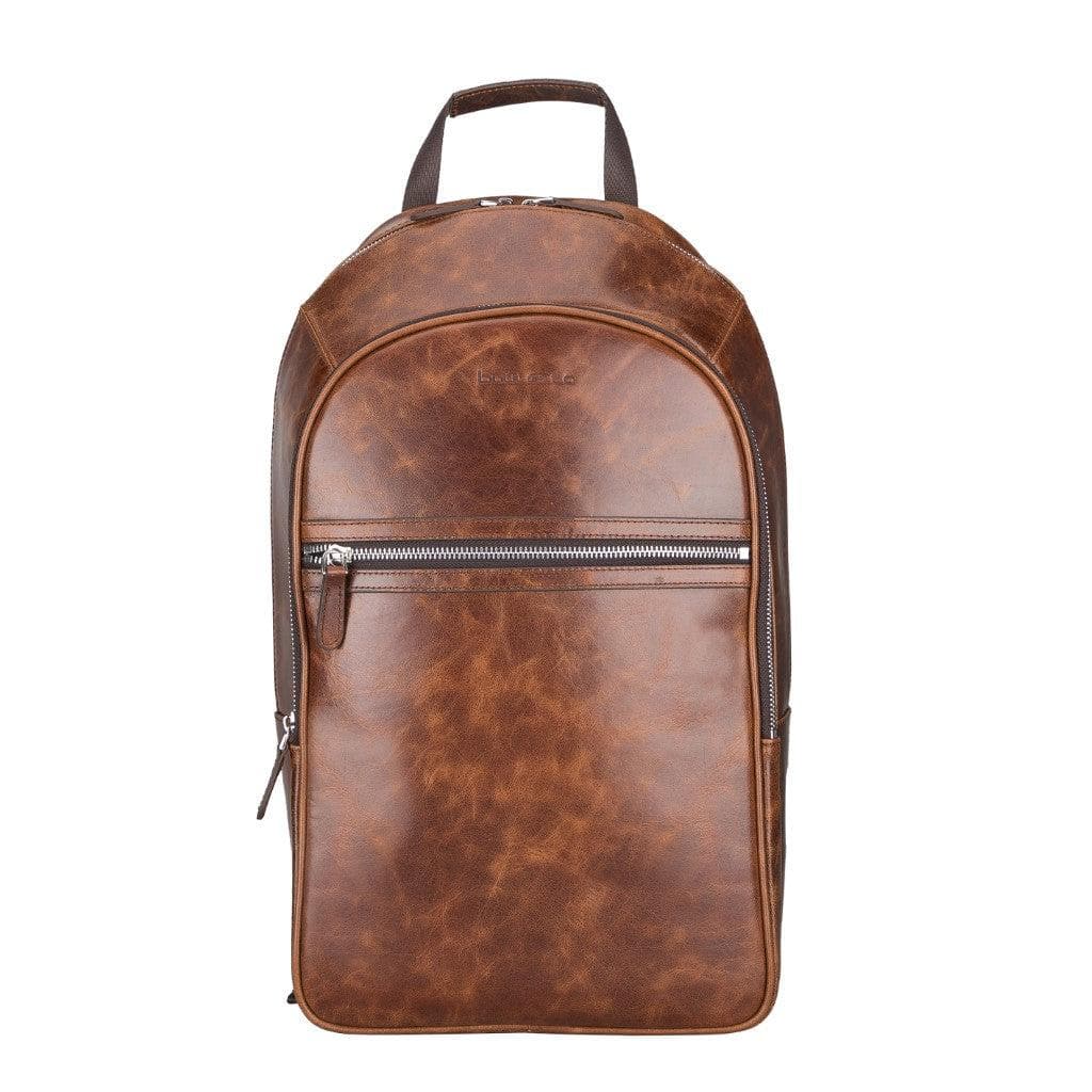 Pella Genuine Leather Backpack & Rucksack - Handmade and Customizable