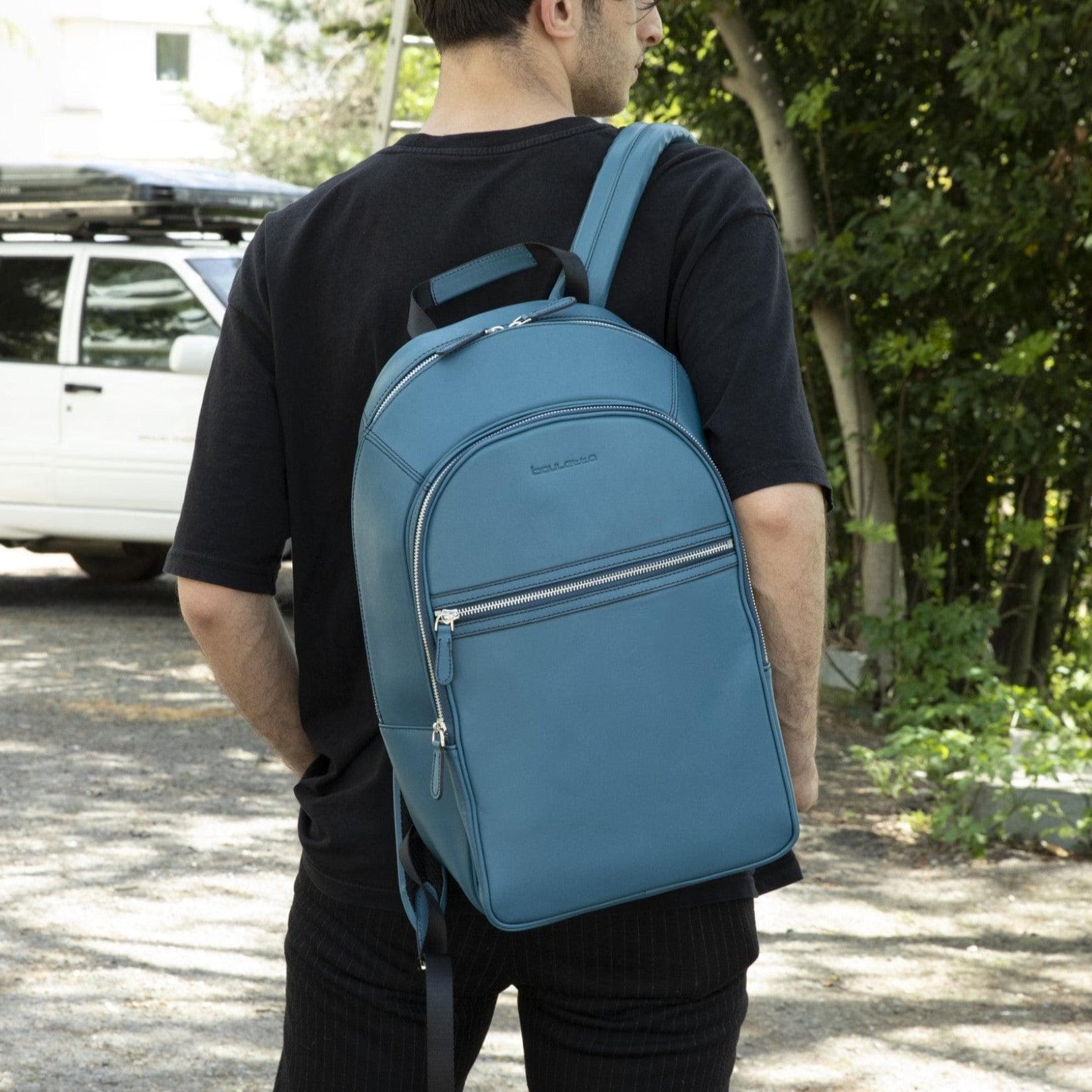 Pella Genuine Leather Backpack & Rucksack - Handmade and Customizable