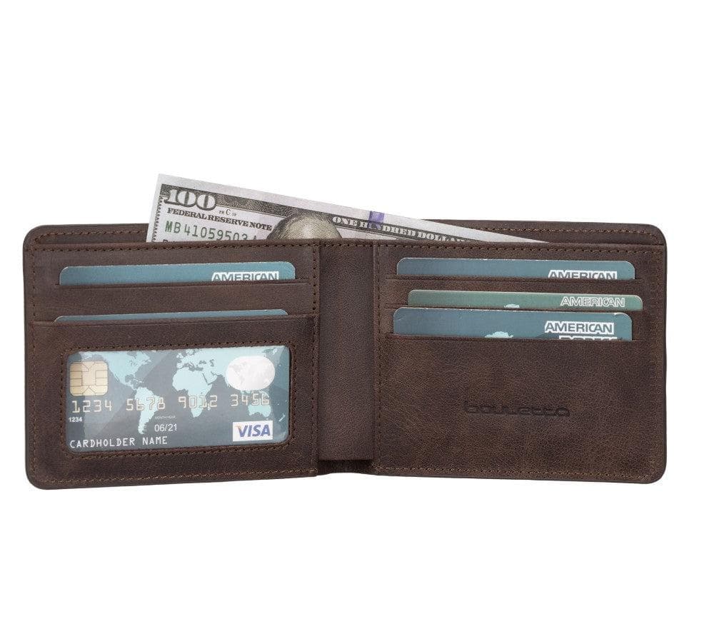 Pier Handmade and Personalised Genuine Leather Wallet for Men's