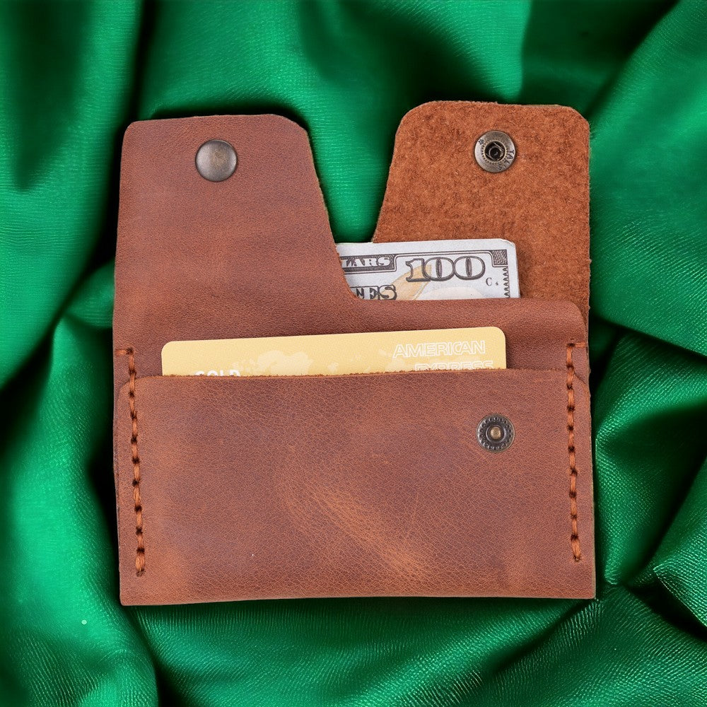 Porta Geniune Leather Card Holder