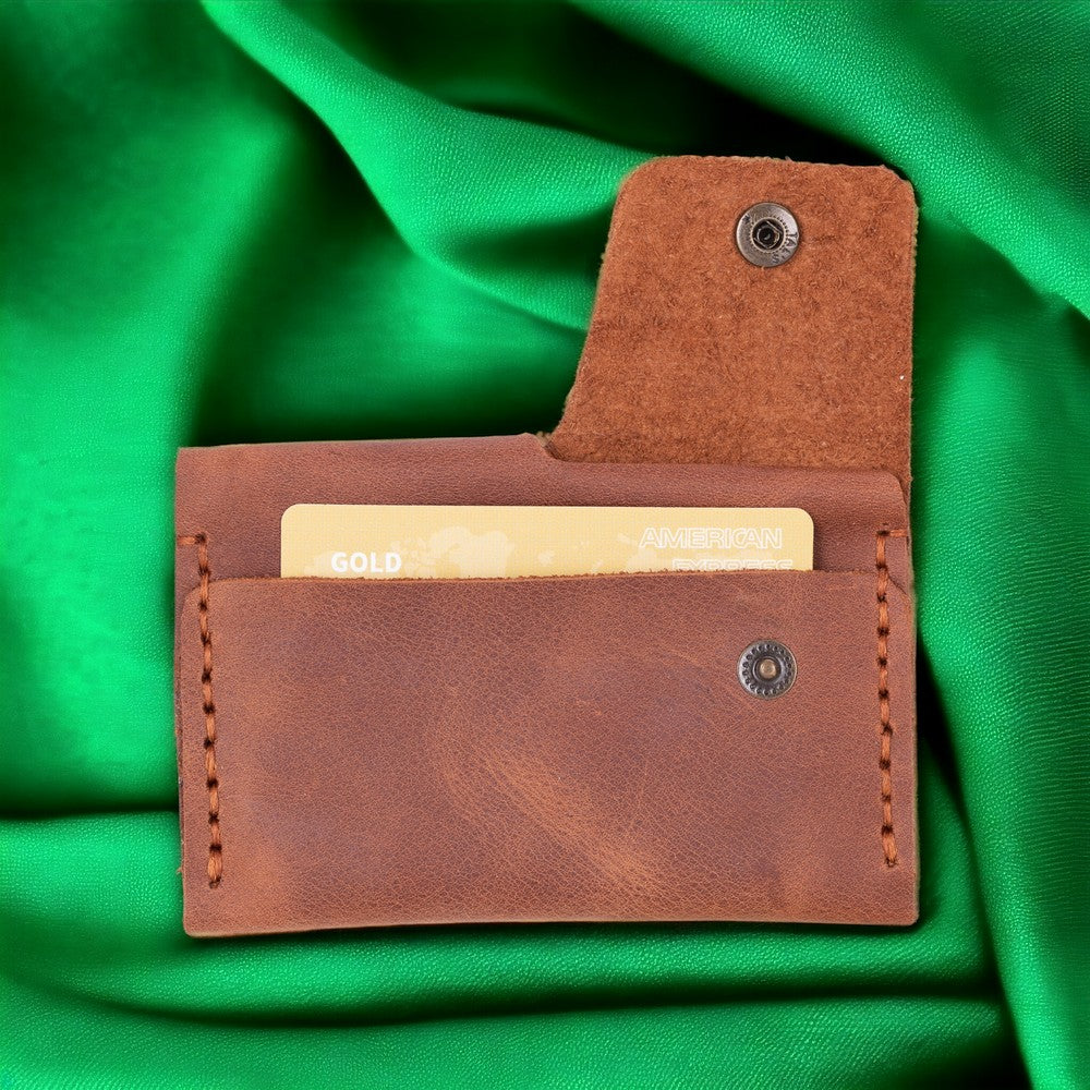 Porta Geniune Leather Card Holder