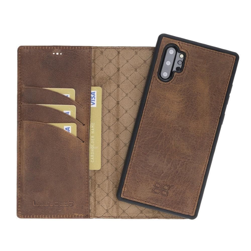 Samsung Galaxy Note 10 Series Detachble Leather Wallet Case - MW