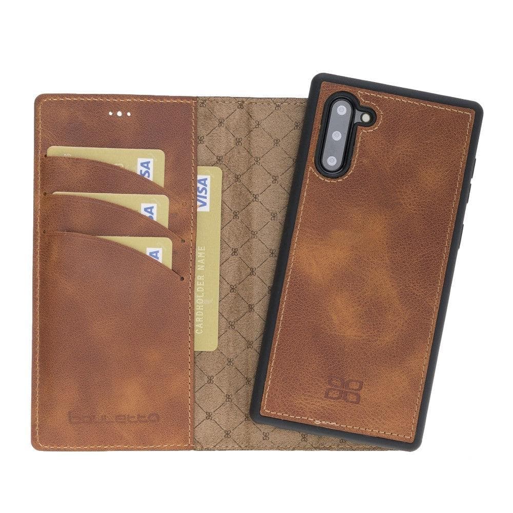 Samsung Galaxy Note 10 Series Detachble Leather Wallet Case - MW